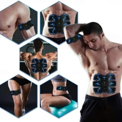 Trainer EMS Abdominal Muscle Stimulator Hip Trainer Smart Muscles Electrostimulator Toner For Fitness Fat Burn Weight Lose