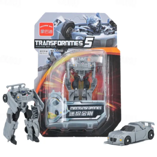 Transformation Toy Robot Mini Big Car Small Full Set Model Assembly Suit Boy Toy