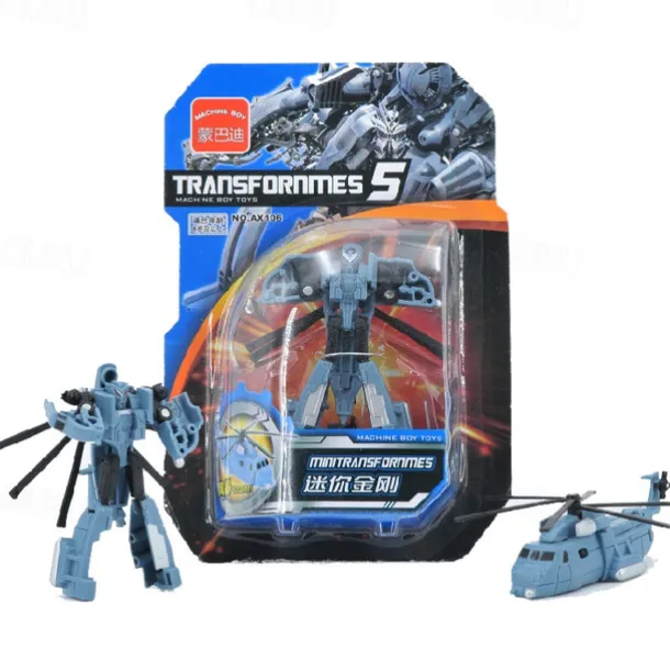 Transformation Toy Robot Mini Big Car Small Full Set Model Assembly Suit Boy Toy