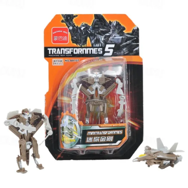 Transformation Toy Robot Mini Big Car Small Full Set Model Assembly Suit Boy Toy