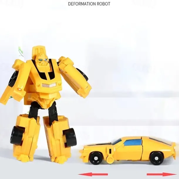 Transformation Toy Robot Mini Big Car Small Full Set Model Assembly Suit Boy Toy