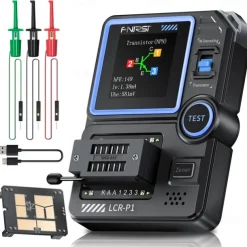 Transistor Tester Mosfet Transistor Capacitor Tester Electronic Component Tester Diode Triode Zener Diode Resistance Inductance Battery Test LCR Meter MOS PNP NPN ESR Meter