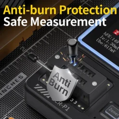 Transistor Tester Mosfet Transistor Capacitor Tester Electronic Component Tester Diode Triode Zener Diode Resistance Inductance Battery Test LCR Meter MOS PNP NPN ESR Meter