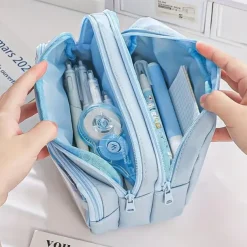 Transparent Pen Bag Large Capacity Simple High Appearance Level Pencil Case Creative Multi-functional Middle School Student Pen Bag