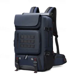 Travel Backpack For Men Waterproof 17 Inch Business Laptop Backpack With Separate Shoe Bag Hidden USB Charging Port 50L Outdoors Trekking Backpack For Woman Hiking Camping Backpack