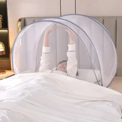 Travel Head Bed Mosquito Net Large Folding Portable for Home Bedroom Summer
