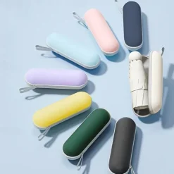 Travel Parasol Umbrella - Automatic Open Close, Lightweight & Portable, Strong Waterproof Folding Parasol with UV Protection for Sun & Rain - Men and Women