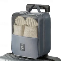 Travel Shoe Bags, Shoe Bags For Travel with Zipper Closure and Handle, Stylish and Portable Shoe Storage for Men and Women's Travel Gifts and Home Storage