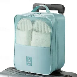 Travel Shoe Bags, Shoe Bags For Travel with Zipper Closure and Handle, Stylish and Portable Shoe Storage for Men and Women's Travel Gifts and Home Storage