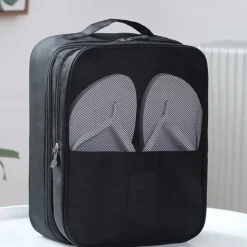 Travel Shoe Bags, Shoe Bags For Travel with Zipper Closure and Handle, Stylish and Portable Shoe Storage for Men and Women's Travel Gifts and Home Storage
