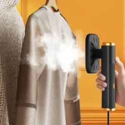 Travel Steam Iron - Portable Handheld Foldable Clothes Steamers Fast Heating Rotatable Garment Steam Iron Fabric Wrinkle Remover Electric Iron for Dorm Home Travel Essential