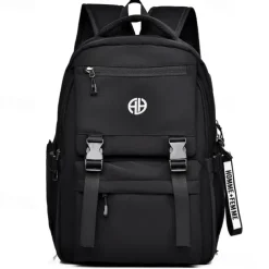 Trend-Brand Backpack Men'S Large Capacity Multi-Functional Waterproof Oxford Cloth Students Computer Bag Simple Business Bag, Back to School Gift