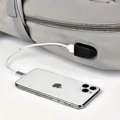 Trend-Brand Backpack Men'S Large Capacity Multi-Functional Waterproof Oxford Cloth Students Computer Bag Simple Business Bag, Back to School Gift