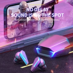 True Wireless Headphones TWS Earbuds In Ear Bluetooth 5.3 Ergonomic Design with Charging Box Long Battery Life for Everyday Use Traveling Cycling Mobile Phone