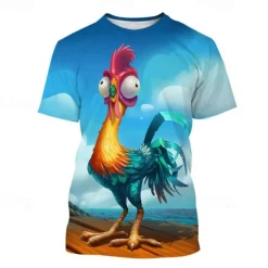 T-shirt Anime 3D Graphic For Couple's Men's Women's Adults' Halloween Carnival Masquerade 3D Print Street Casual Daily