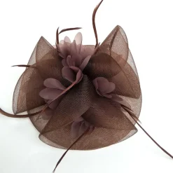 Tulle / Feather / Net Fascinators Kentucky Derby Hat/ Headwear with Floral 1PC Wedding / Special Occasion / Horse Race Headpiece