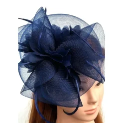 Tulle / Feather / Net Fascinators Kentucky Derby Hat/ Headwear with Floral 1PC Wedding / Special Occasion / Horse Race Headpiece