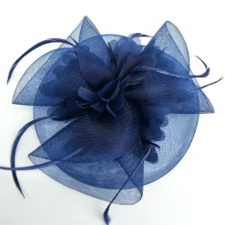 Tulle / Feather / Net Fascinators Kentucky Derby Hat/ Headwear with Floral 1PC Wedding / Special Occasion / Horse Race Headpiece