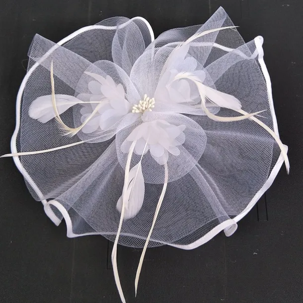 Tulle / Feather / Net Kentucky Derby Hat / Fascinators / Hats with 1 Piece Wedding / Special Occasion / Tea Party Headpiece