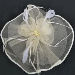 Tulle / Feather / Net Kentucky Derby Hat / Fascinators / Hats with 1 Piece Wedding / Special Occasion / Tea Party Headpiece