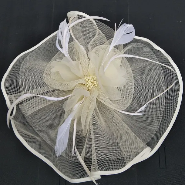 Tulle / Feather / Net Kentucky Derby Hat / Fascinators / Hats with 1 Piece Wedding / Special Occasion / Tea Party Headpiece