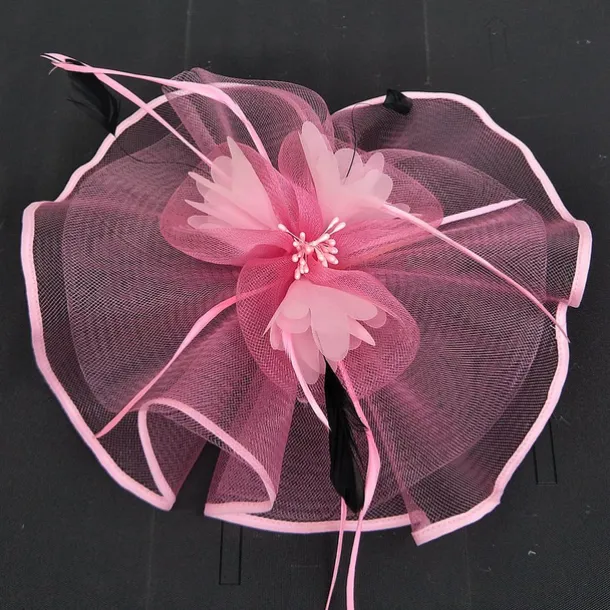 Tulle / Feather / Net Kentucky Derby Hat / Fascinators / Hats with 1 Piece Wedding / Special Occasion / Tea Party Headpiece