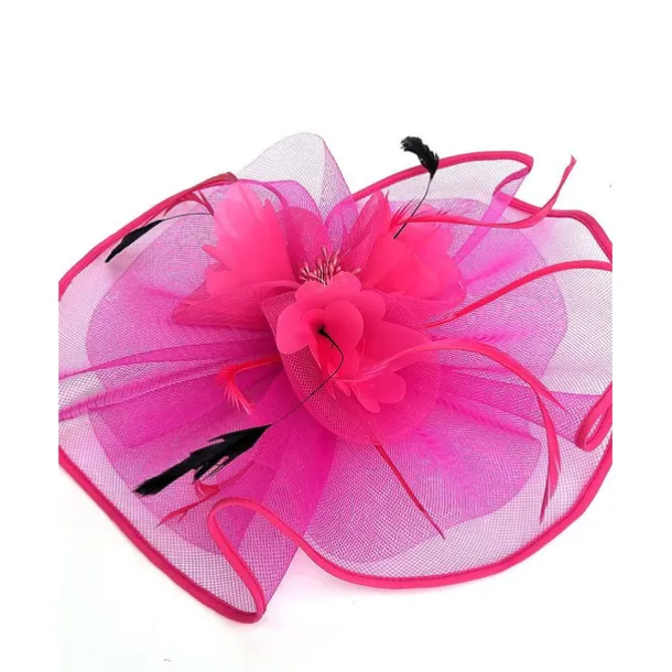 Tulle / Feather / Net Kentucky Derby Hat / Fascinators / Hats with 1 Piece Wedding / Special Occasion / Tea Party Headpiece