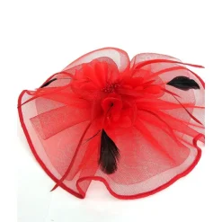 Tulle / Feather / Net Kentucky Derby Hat / Fascinators / Hats with 1 Piece Wedding / Special Occasion / Tea Party Headpiece
