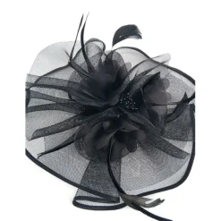 Tulle / Feather / Net Kentucky Derby Hat / Fascinators / Hats with 1 Piece Wedding / Special Occasion / Tea Party Headpiece