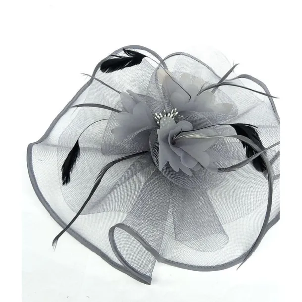 Tulle / Feather / Net Kentucky Derby Hat / Fascinators / Hats with 1 Piece Wedding / Special Occasion / Tea Party Headpiece