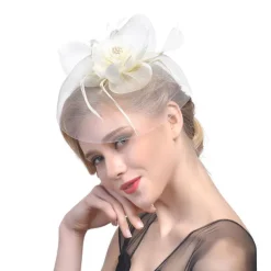 Tulle / Feather Fascinators Kentucky Derby Hat with 1 Piece Wedding / Special Occasion / Horse Race Headpiece