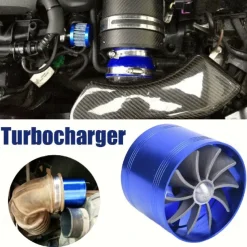 Turbocharger Adapter Fuel Saver Fuel Intake Throttle Valve Modified Accelerator Fuel Intake Fan SUV Turbocharger Converter