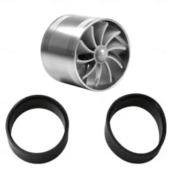 Turbocharger Adapter Fuel Saver Fuel Intake Throttle Valve Modified Accelerator Fuel Intake Fan SUV Turbocharger Converter
