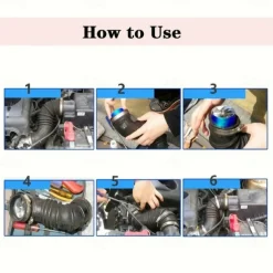 Turbocharger Adapter Fuel Saver Fuel Intake Throttle Valve Modified Accelerator Fuel Intake Fan SUV Turbocharger Converter