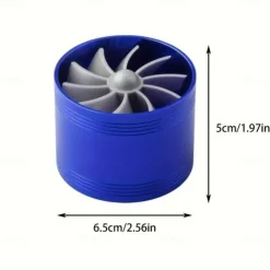 Turbocharger Adapter Fuel Saver Fuel Intake Throttle Valve Modified Accelerator Fuel Intake Fan SUV Turbocharger Converter