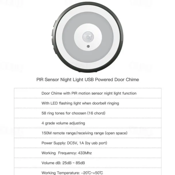 Tuya Smart Home Video Doorbell 1080P Camera Outdoor Wireless WiFi Door Bell Waterproof House Security Protection Smart Lifefor Alexa/Google Home