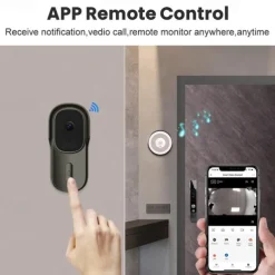 Tuya Smart Home Video Doorbell 1080P Camera Outdoor Wireless WiFi Door Bell Waterproof House Security Protection Smart Lifefor Alexa/Google Home