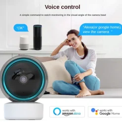 Tuya WIFI PTZ Camera 1080P HD Indoor Baby Monitor Smart Home Wireless Night Vision P2P Security Video Surveillance IP Cameras