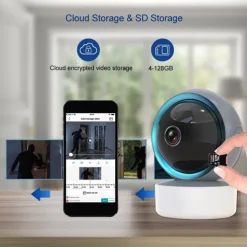 Tuya WIFI PTZ Camera 1080P HD Indoor Baby Monitor Smart Home Wireless Night Vision P2P Security Video Surveillance IP Cameras