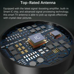 TV Antenna Digital HDTV Amplified 3600 Mile Range Indoor Outdoor W/Magnetic Base