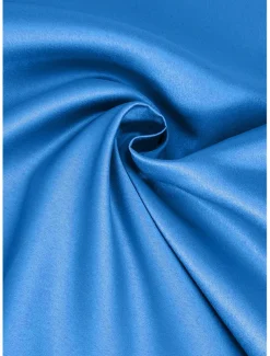 Two Piece Mermaid Mother of the Bride Dress Formal Wedding Guest Elegant Jewel Neck Tea Length Satin Half Sleeve with Buttons Race Day Dress free custom size