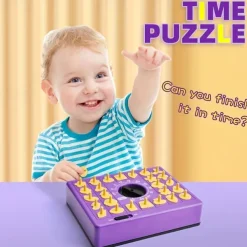 Two-Player Concentration Shape Puzzle Game - Learning & Education Early Development & Activity Toys - Enhance Problem-Solving Skills Boost Concentration and Foster Healthy Competition with This Inte