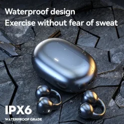 TWS Bluetooth Earphone Clip Ear Type Sports and Leisure Headphones 5.3 Wireless Headset Waterproof Earbuds Stereo Noise Reduction Sport Earphones