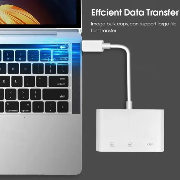 Type-c Mobile Phone Connects To SD Tf Card Adapter To Read U Disk Adapter