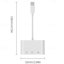 Type-c Mobile Phone Connects To SD Tf Card Adapter To Read U Disk Adapter