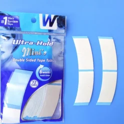 Ultra Hold Tape Walker Tape 72 Tabs Waterproof Double-Sided Tape Strips Strong Hold Hair System Tape for Lace Wigs & Toupees