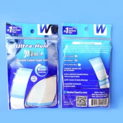 Ultra Hold Tape Walker Tape 72 Tabs Waterproof Double-Sided Tape Strips Strong Hold Hair System Tape for Lace Wigs & Toupees