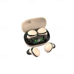 Ultra Small Mini Wireless Bluetooth Headset Peanut Size Invisible In-Ear Running Waterproof Noise Reduction