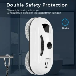 Ultra Thin Robot Vacuum Cleaner Window Cleaning Robot Window Cleaner Electric Glass Limpiacristales Remote Control for Home