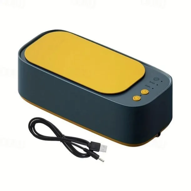 Ultrasonic Jewelry Cleaner Jewelry Cleaner With Steel Tank For Glasses Watches Earrings Rings Necklaces Coins